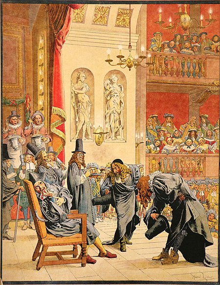 Maurice Leloir- Le Roy Soleil - La dernière représentation de Molière.jpg