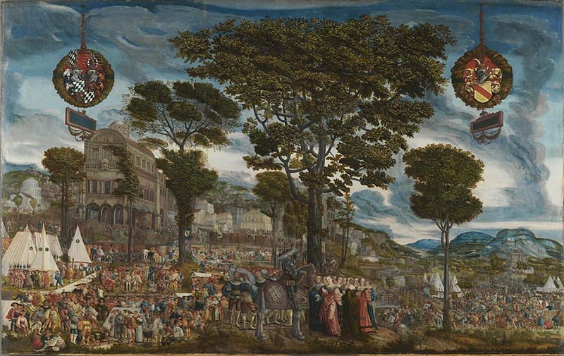 File:Melchior Feselen - Historienzyklus, Cloelia vor Porsenna - 13 - Bavarian State Painting Collections.jpg