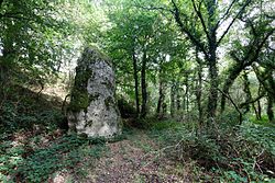 A Menhir du Fuseau cikk szemléltető képe