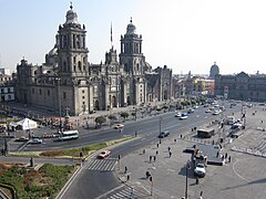 Mexikóváros történelmi központja