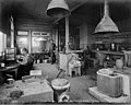 Miners and Merchants Bank assay office interior, Nome, Alaska, between 1901 and 1911 (AL+CA 47).jpg