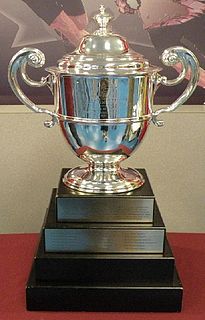 Minto Cup Canadian lacrosse championship trophy