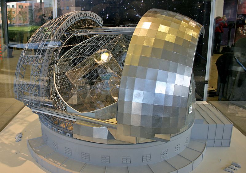 File:Model of the European Extremely Large Telescope.jpg