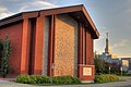 Meetinghouse adjacent to the Edmonton Alberta Temple