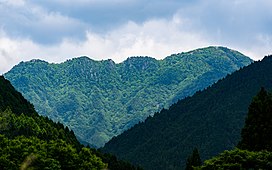 Mount Sanjo in the rainy season.jpg