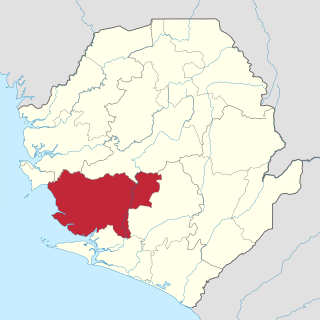 <span class="mw-page-title-main">Moyamba District</span> Place in Province, Sierra Leone