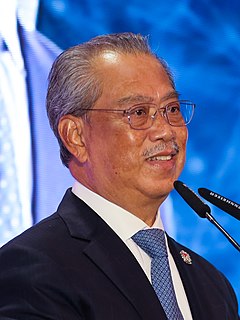 <span class="mw-page-title-main">Muhyiddin Yassin</span> Prime Minister of Malaysia from 2020 to 2021