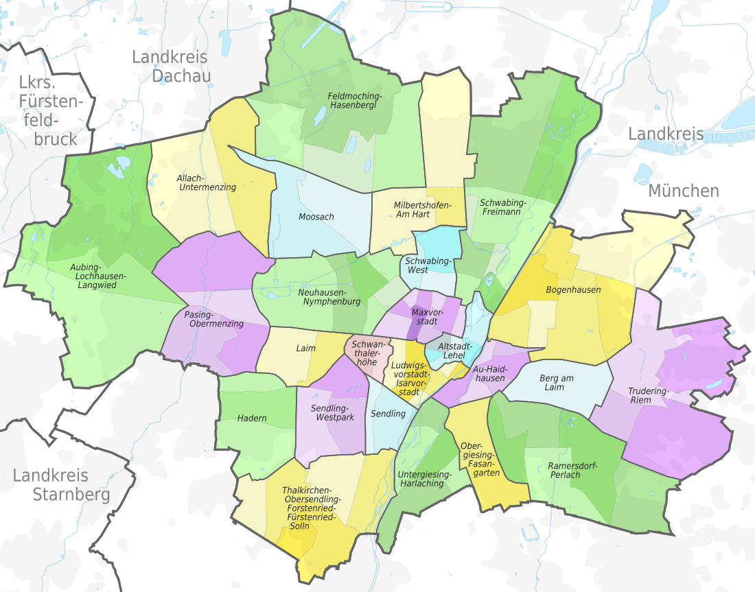 File:Munich Subdivisions.svg