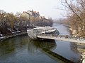 The Murinsel in Graz, Austria