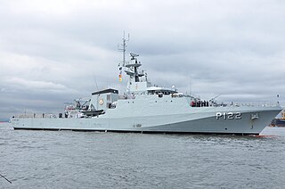 Brazilian corvette <i>Araguari</i> Amazonas-class corvette of Brazilian Navy