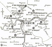 Namur fortifications, 1914 Namur fortifications, 1914.jpg