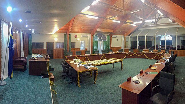 Image: Nauru Parliament chamber