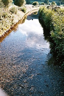 Coledale Beck River in Cumbria, England