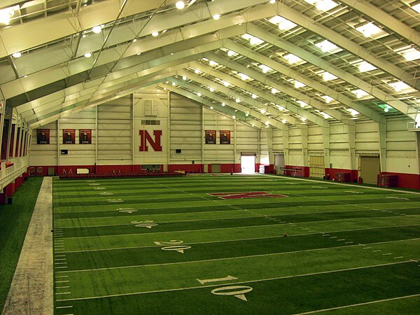 Nebraska indoor practice facility