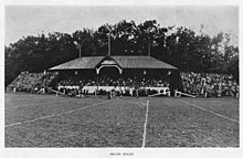 Penn State football hosts Bucknell University at New Beaver Field, November 12, 1910 New Beaver Field 1910.jpg