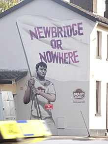 "Newbridge or Nowhere" mural in Newbridge, County Kildare Newbridge or Nowhere mural, Nb.jpg
