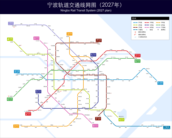 Ningbo Rail Transit Plan (2026)