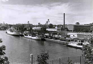 Norra Hammarbyhamnen, 1949
