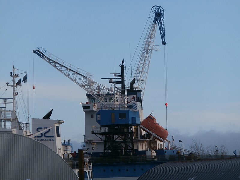 File:Norvind Superstructure Paljassaare Shipyard Tallinn 15 January 2015.JPG