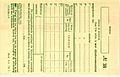 1947, back side NS card, unused (№ 228bb)