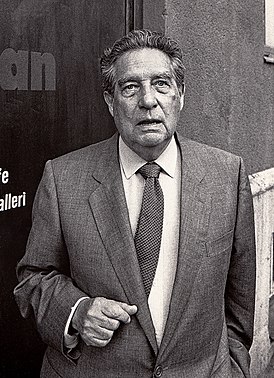 Octavio Paz på Malmö International Poetry Festival, 1988