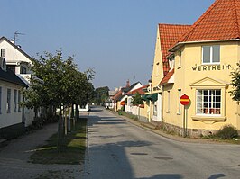 Het centrum van Falsterbo