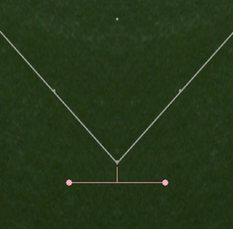 Diagram of on-deck circles (shown in pink) On-deck-circle-diagram.png