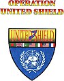 Logo for Operation United Shield