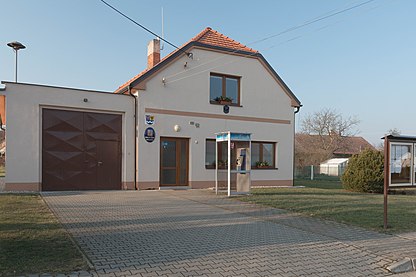 Přelovice : la mairie.