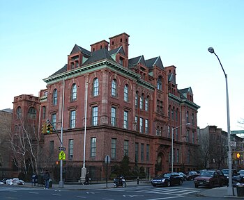 Public School 9, Brooklyn Marjorie's school PS9 Annex BK twilite jeh.jpg