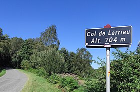 A Col de Larrieu cikk szemléltető képe