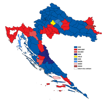 Results of the election for the Council of Municipalities Parlamentarni izbori u Hrvatskoj 1990, vijeca opcina.png