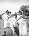 Patients coming to Satbarwa Hospital, Bihar, India, 1964 (16306344523).jpg