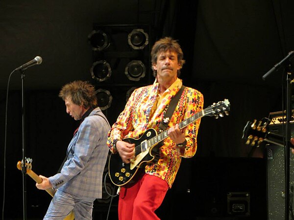 Paul Westerberg playing with The Replacements at Forest Hills Stadium in Queens, NY in 2014.
