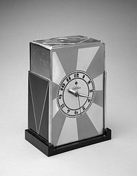 پاول تی. فرانکل، «ساعت»، اواخر دههٔ ۱۹۲۰ میلادی، موزهٔ بروکلین