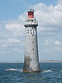 Le phare des Barges au large des Sables-d'Olonne en Vendée.