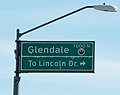 Phoenix road sign honoring Lincoln