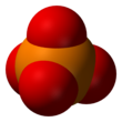 Ruimtevullend model van fosfaat