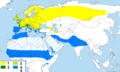 Distribution map