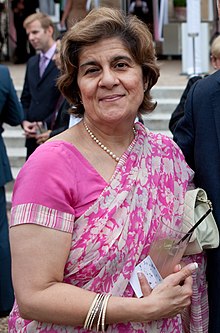 Lilani at 2011 party at the Financial Times