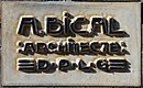 Plaquette architect A. Bical Touquet-Paris-Plage.jpg