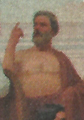 Platón en el fresco "Medicina científica" (1906), por Veloso Salgado.