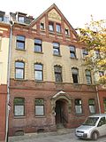 Apartment building in closed development