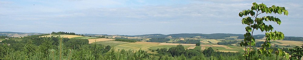 Λόφοι γύρω από το Rzeszów