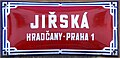 Čeština: Praha, Hradčany - Jiřská