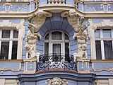 Praha - Vinohrady, Šubertova 4 - balkón