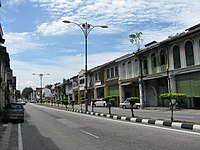 Pre-war buildings in Kampar