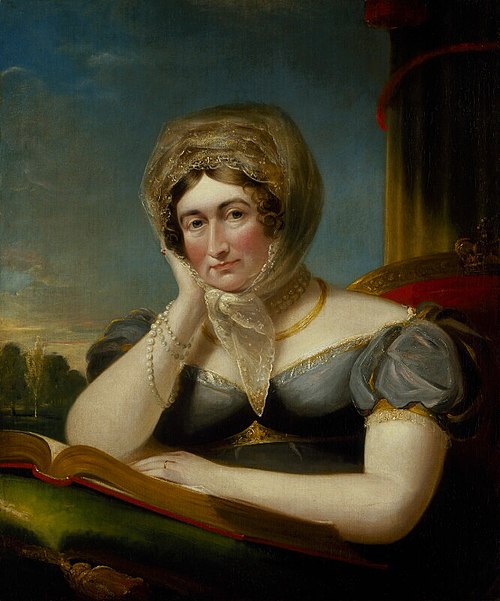 Portrait of Queen Caroline, ca. 1820, by James Lonsdale