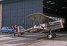 Full-scale replica S.E.5a built by Miles Aircraft in 1965 and used in films