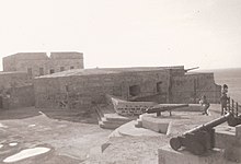 RBL 40-pounder Armstrong gun (in mid ground, without mount) at Fort St. Catherine's, Bermuda RBL 40-pounder Armstrong gun at Fort St. Catherine's, Bermuda circa 1989.jpg